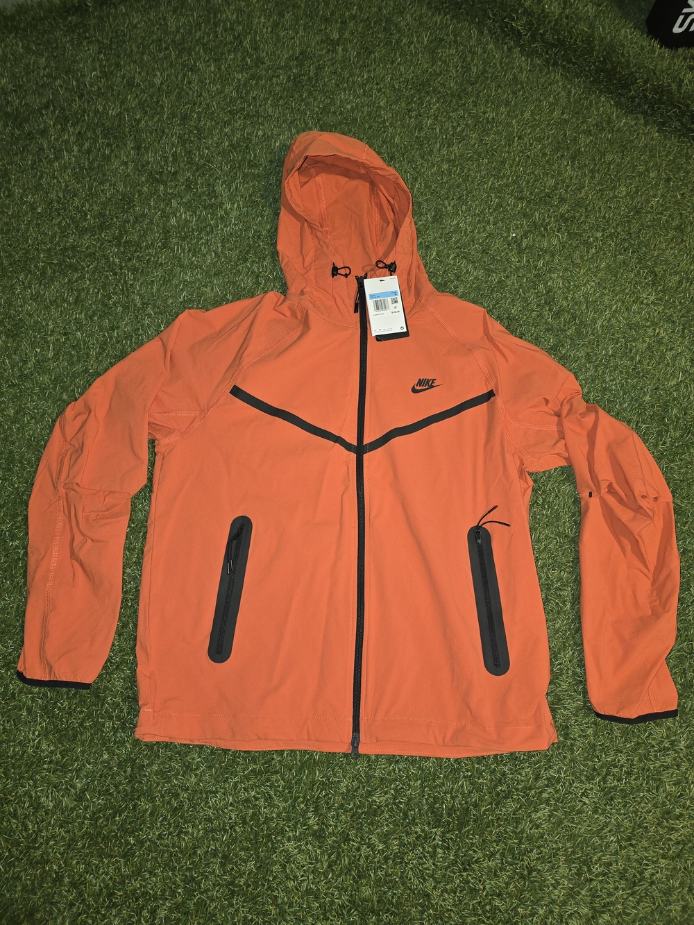 Tech Nike Fleece Windbreaker Sz M
